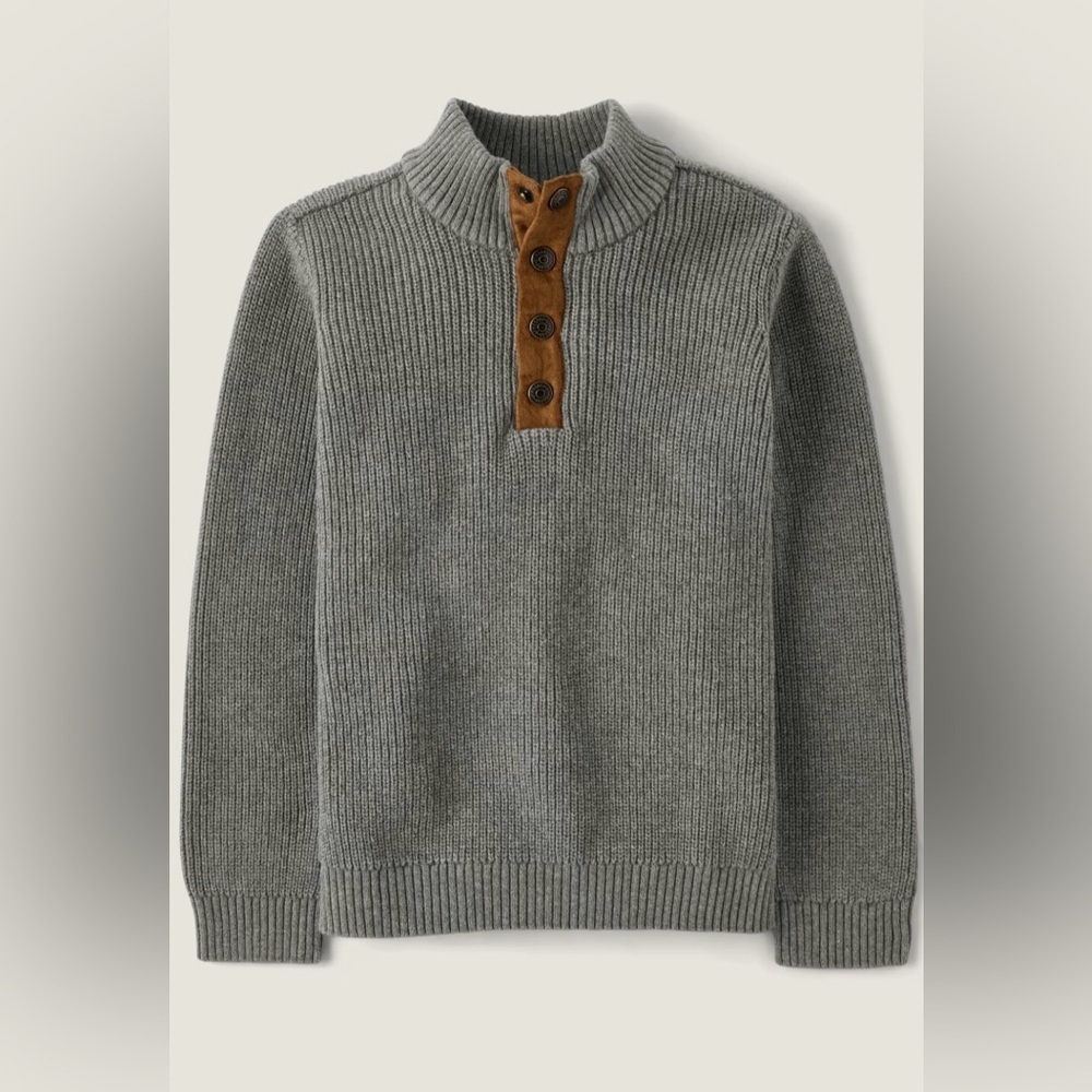 Gymboree Boys Turtleneck Sweater - Little Essentials - Picture 1 of 7